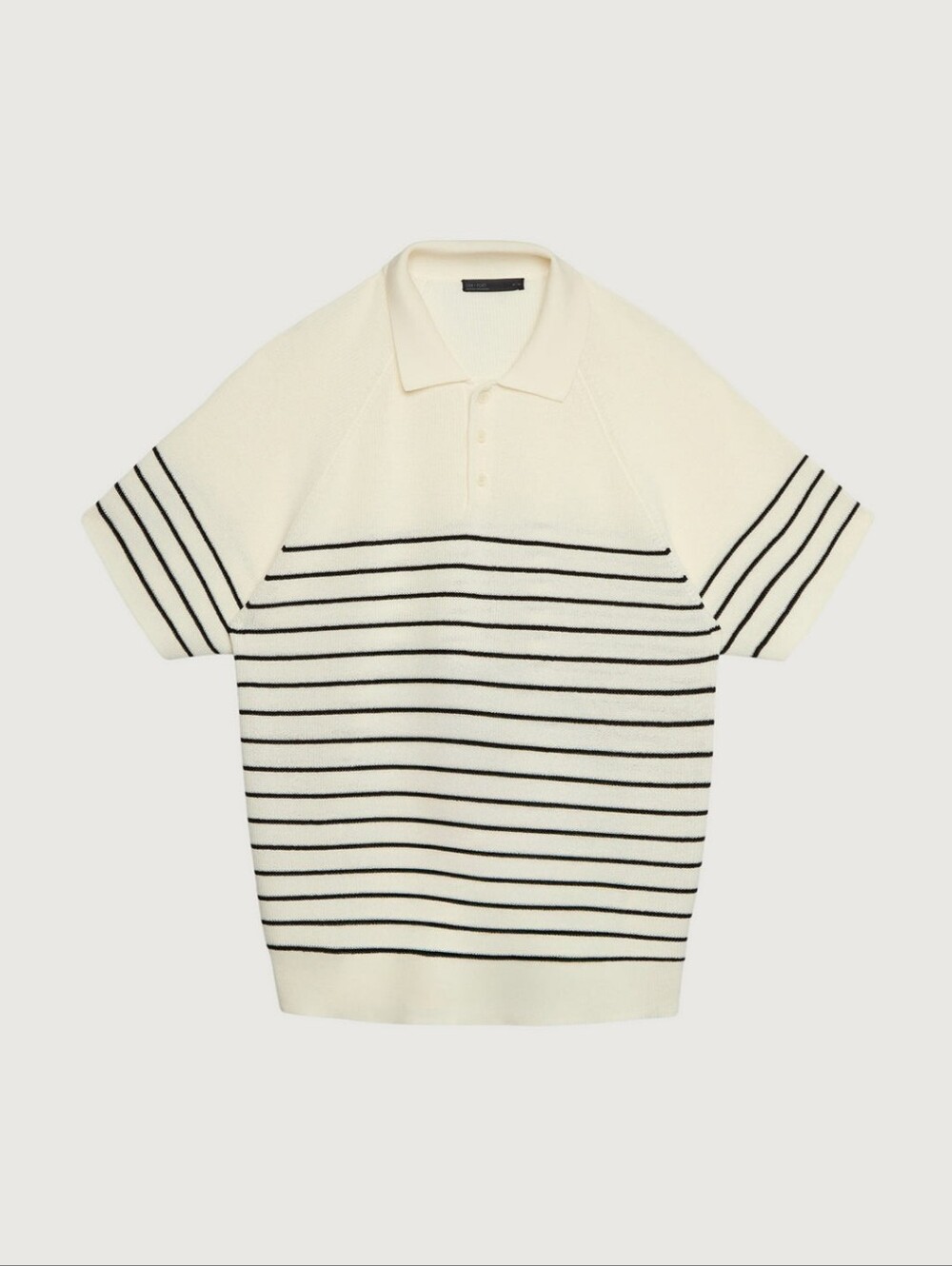 Oak + Fort Striped Polo Mens Large